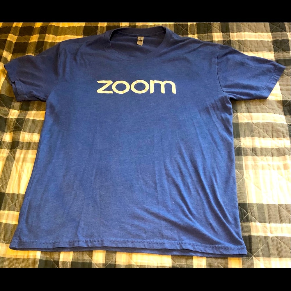 Blue Zoom t shirt